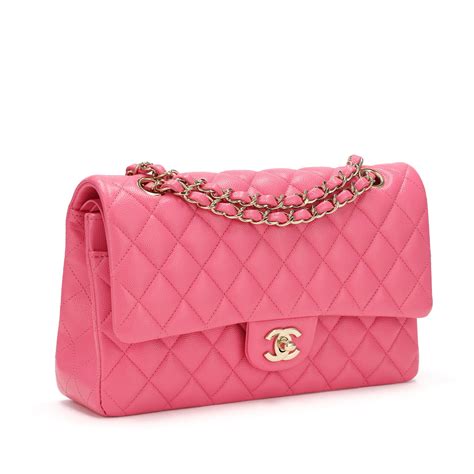 hot pink chanel classic flap|Chanel classic flap 2022.